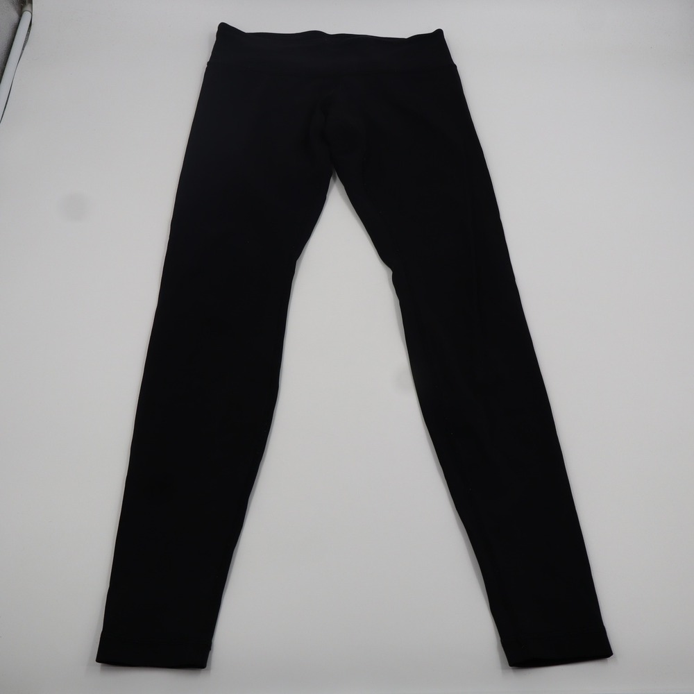 Lululemon‎ Leggings Women Size 4 Black Good High Rise Full Length Activewear
